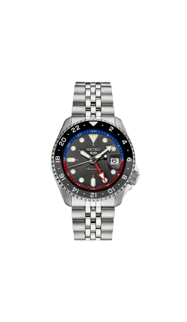 SEIKO 5 Sport GMT Grey Carbon SSK019